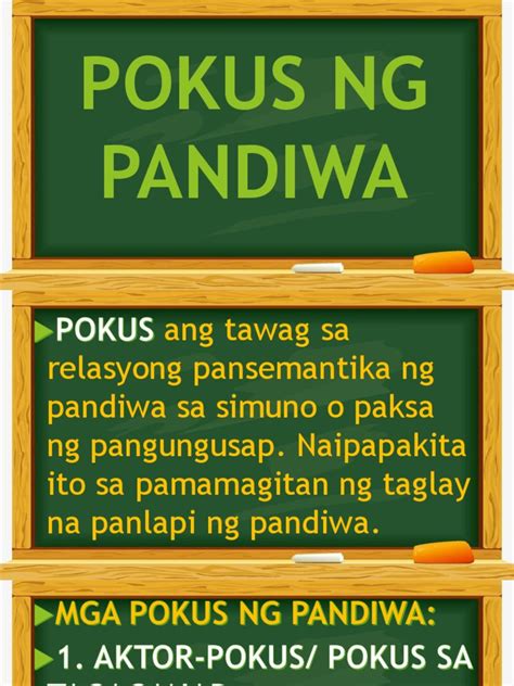 Pokus Ng Pandiwa Halimbawa At Kahulugan Ng Mga .